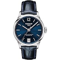 TISSOT 青文字盤 金属ベルト時計 sddefault.jpg